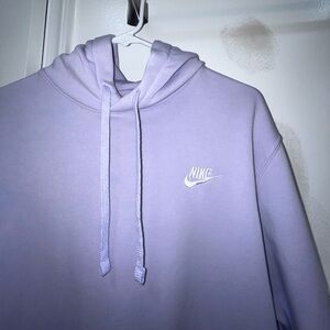 Pastel Lilac Purple Nike Hoodie